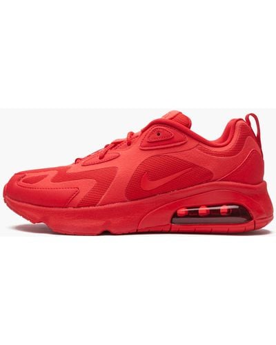 Nike Air Max 200 Shoes - Red