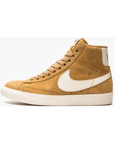 Nike Blazer Mid Vtg Suede "elemental Gold" Shoes - Brown