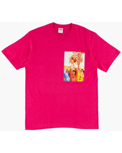 Supreme Sekintani T-shirt "ss 19" - Pink