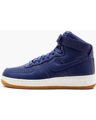 Nike Air Force 1 Hi Prm Shoes - Blue