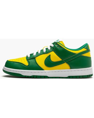 Nike Dunk Low Retro "brazil" Shoes - Green