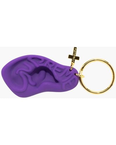 Supreme Ear Keychain "ss 21" - Purple