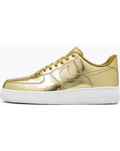 Nike Air Force 1 Sp "metallic Gold" Shoes