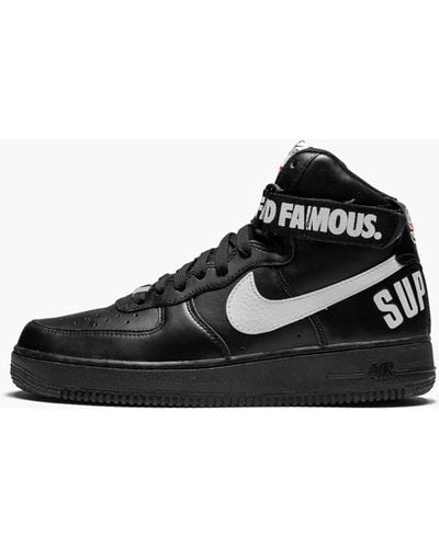 Nike Air Force 1 High Supreme Sp "black" Shoes