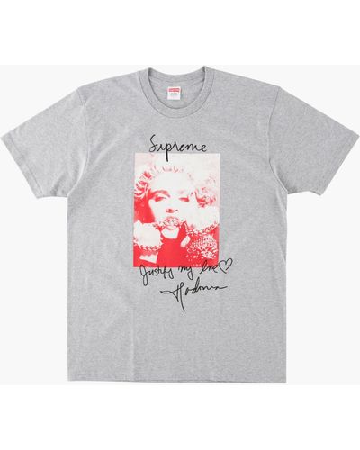 Supreme Madonna T-shirt "fw 18" - Gray