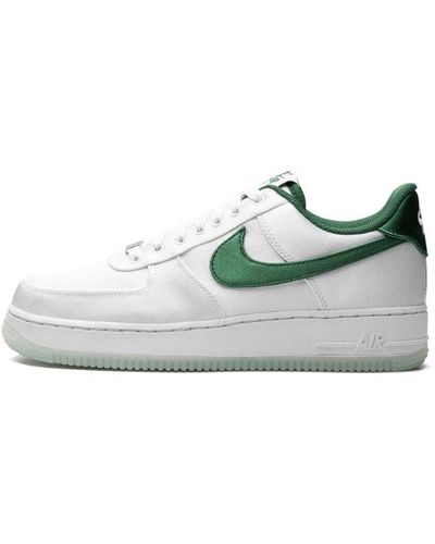Nike Air Force 1 Lo "satin Pine Green" Shoes - Black