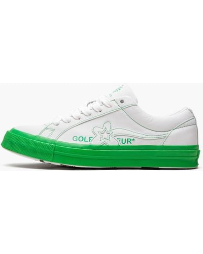 Converse Golf Le Fleur Ox "white / Green" Shoes