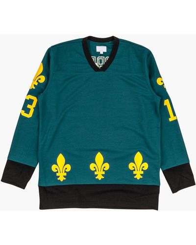 Supreme Fleur De Lis Hockey Top "fw 13" - Green