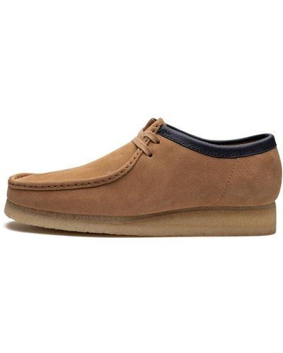Clarks Wallabee Shoes - Black