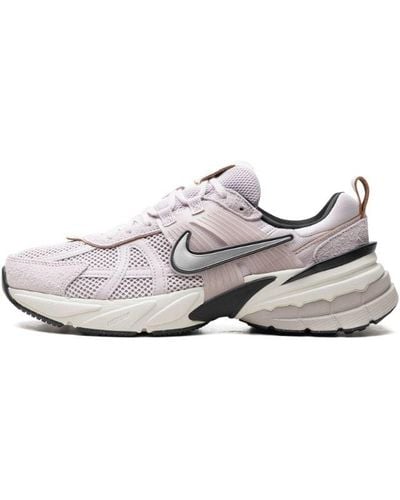Nike V2k Run "platinum Violet" Shoes - Black