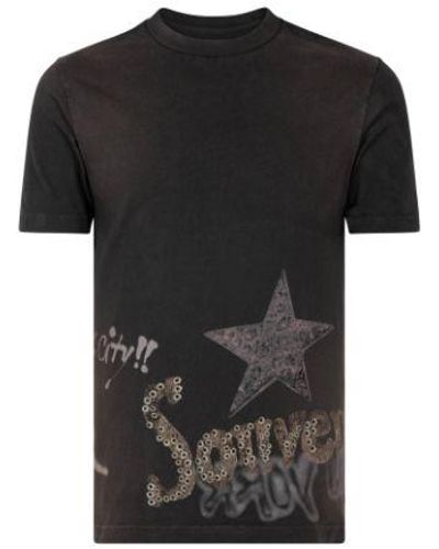 Travis Scott Utopia Circus Maximus Ss Nyc T-shirt "utopia Circus Maximus Tour 2023" - Black