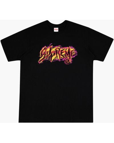 Supreme Scratch T-shirt "fw 20" - Black