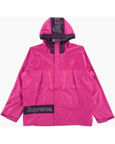 Supreme Taped Seam Jacket "ss 19" - Pink