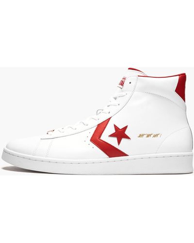 Converse Pro Leather Mid Shoes - White