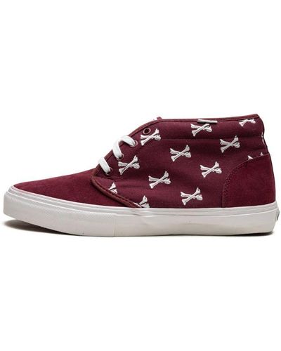 Vans "chukka 59 S" "wtaps" Shoes - Red