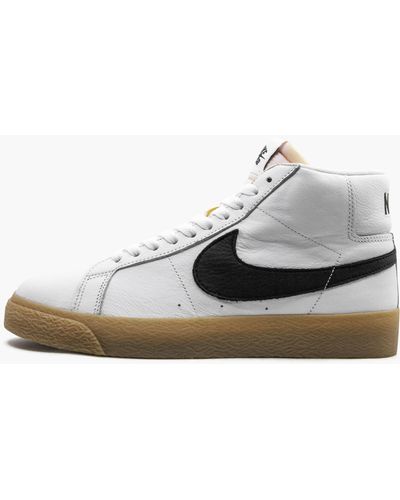Nike Sb Zoom Blazer Mid Iso Shoes - White