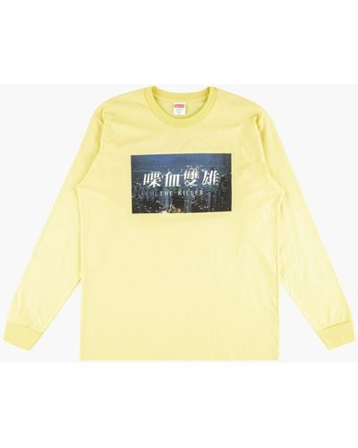 Supreme The Killer Ls T-shirt "fw 18" - Yellow