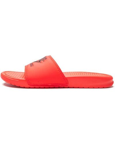 Nike Benassi Jdi Txt Se Shoes - Red