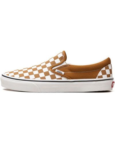 Vans Classic Slip On "color Theory Checkerboard" Shoes - Black