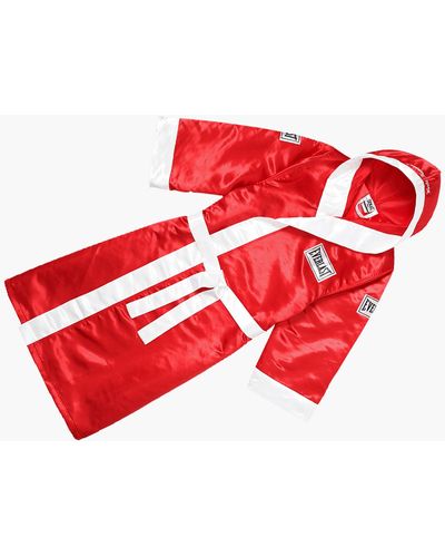 Supreme Everlast Satin Hooded Boxing R "fw 17" - Red
