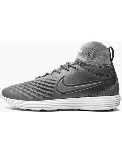 Nike Lunar Magista Ii Flyknit Sneakers - Gray