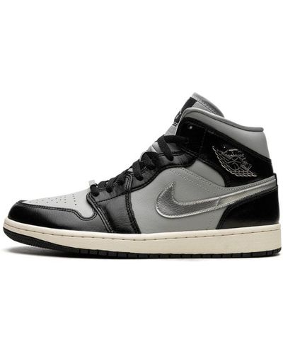 Nike Air 1 Mid Se "black Chrome" Shoes