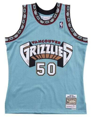 Mitchell & Ness Swingman Jersey "nba Vancouver Grizzlies 95 Bryant Reeves" - Blue