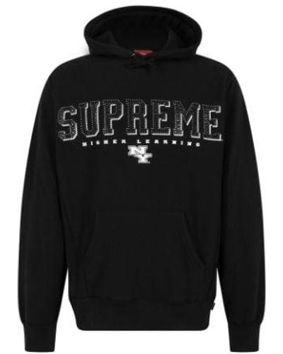 Supreme Gems Hoodie "ss 20" - Black