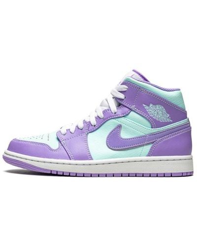 Nike Air 1 Mid "purple Pulse / Glacier Blue" Shoes