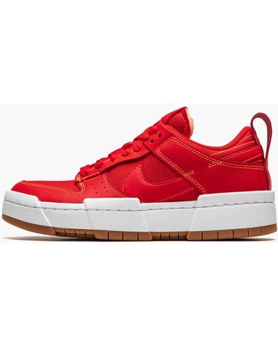Nike Dunk Low Disrupt "university Red" Shoes
