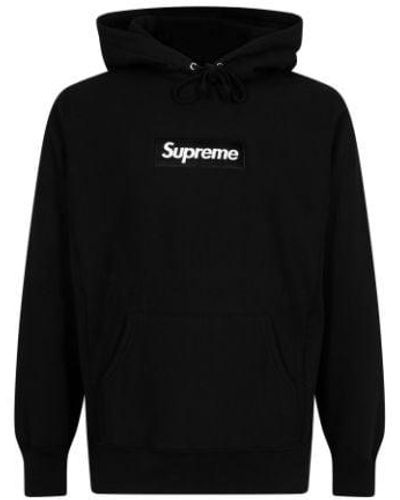 Supreme Box Logo Hooded Sweatshirt "fw16" - Black