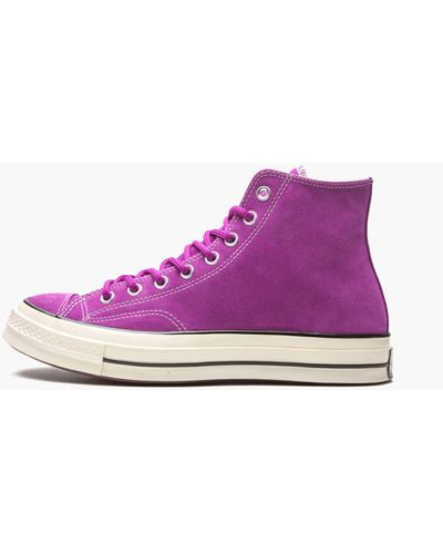 Converse Chuck 70 "purple Ivory Suede" Shoes