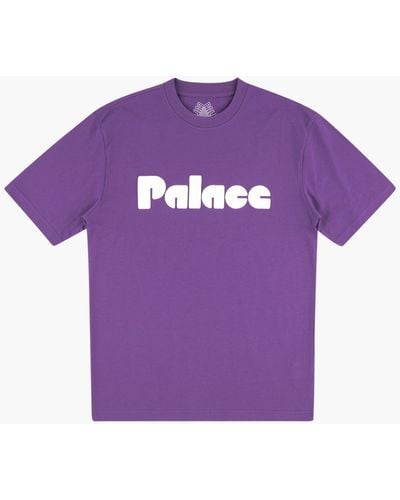 Palace Ace T-shirt - Purple