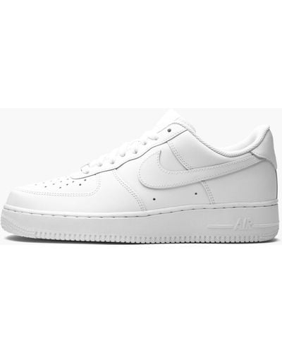 Nike Air Force 1 Low '07 "white On White" Shoes - Black