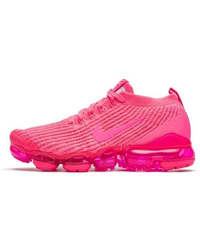 Nike Air Vapormax Flyknit 3 "digital Pink" Shoes - Black