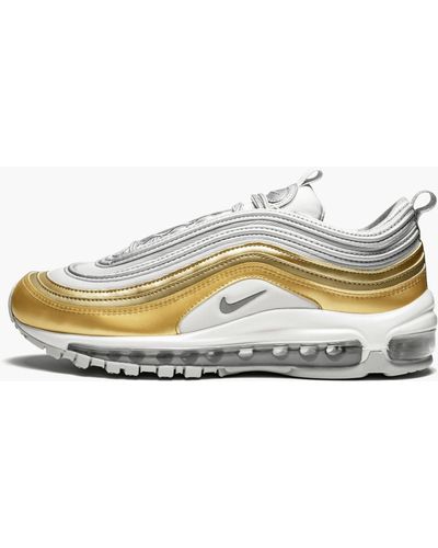 Nike Air Max 97 Se "metallic Gold/metallic Silver" Shoes - Black