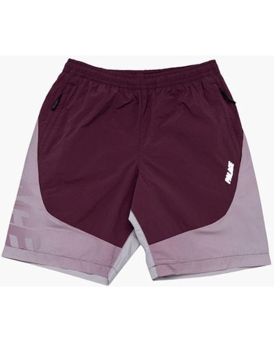 Palace D. Fade Shell Shorts - Red