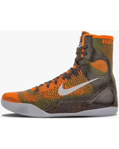 Nike Kobe 9 Elite "strategy" Shoes - Orange
