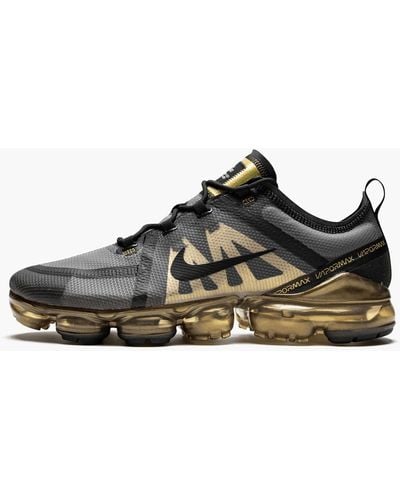 Nike Air Vapormax 2019 "metallic Gold" Shoes - Black