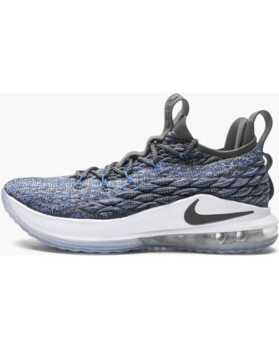 Lebron 15 low signal blue sales thunder grey
