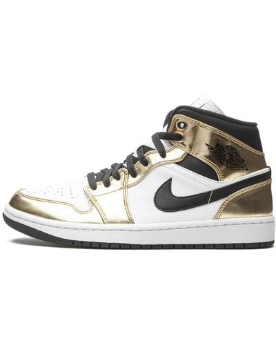 Nike Air 1 Mid Se "metallic Gold" Shoes