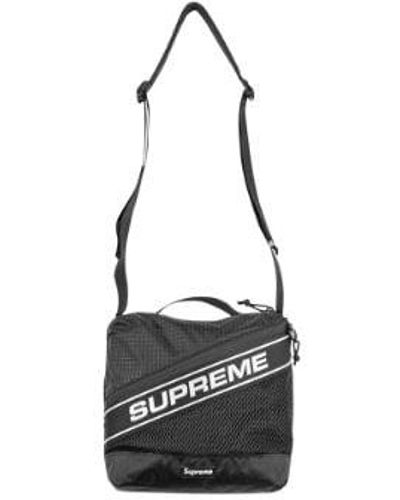 Supreme Logo Shoulder Bag "black"
