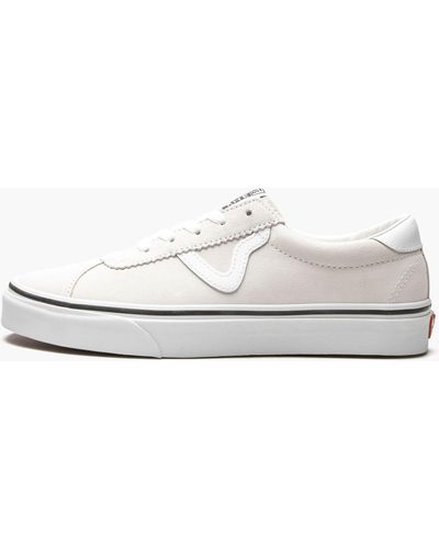 Vans Epoch Sport "white Suede" Shoes