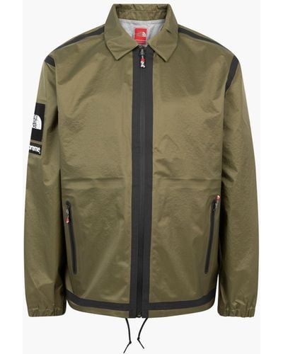 Supreme X The North Face Outer Tape Coach Jacket - Green