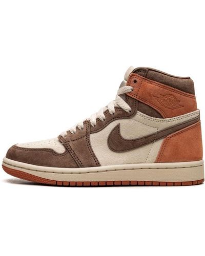 Nike Air 1 High Og "dusted Clay" Shoes - Black