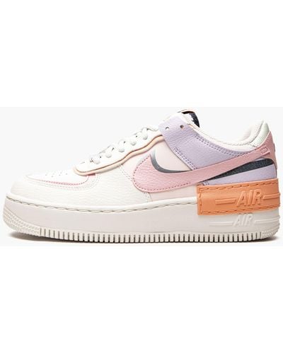 Nike Air Force 1 Shadow "black / Light Arctic Pink" Shoes | Lyst