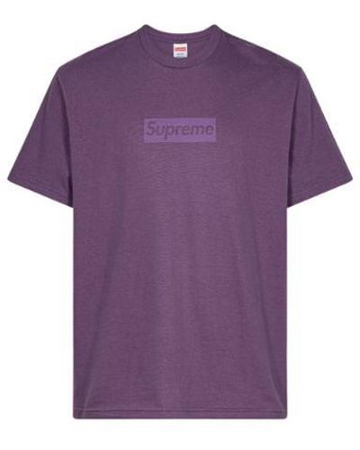 Supreme Tonal Box Logo T-shirt "ss 23" - Purple