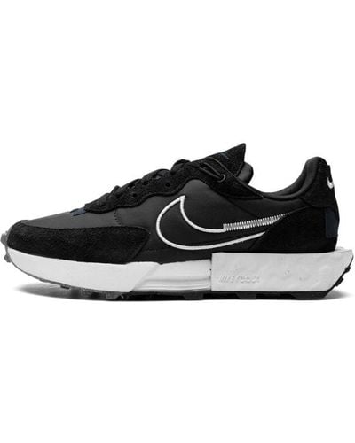 Nike Fontanka Waffle "gum" Shoes - Black
