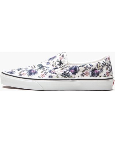 Vans Classic Slip-on "paradise Floral" Shoes - White