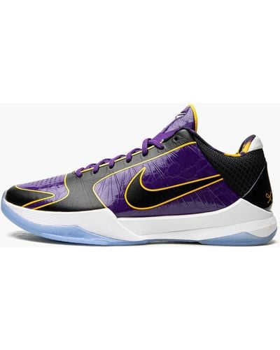 Nike Kobe 5 Protro "5x Champ / Lakers" Shoes - Purple